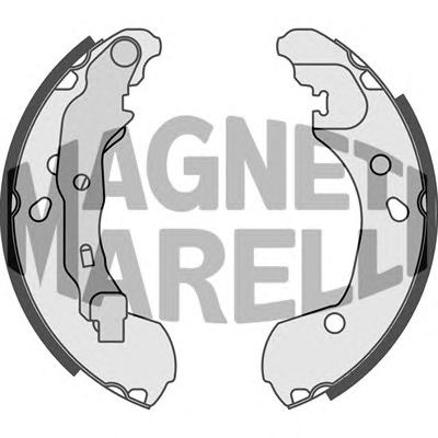 MAGNETI MARELLI 360219198296 -  Барабанные тормозные колодки